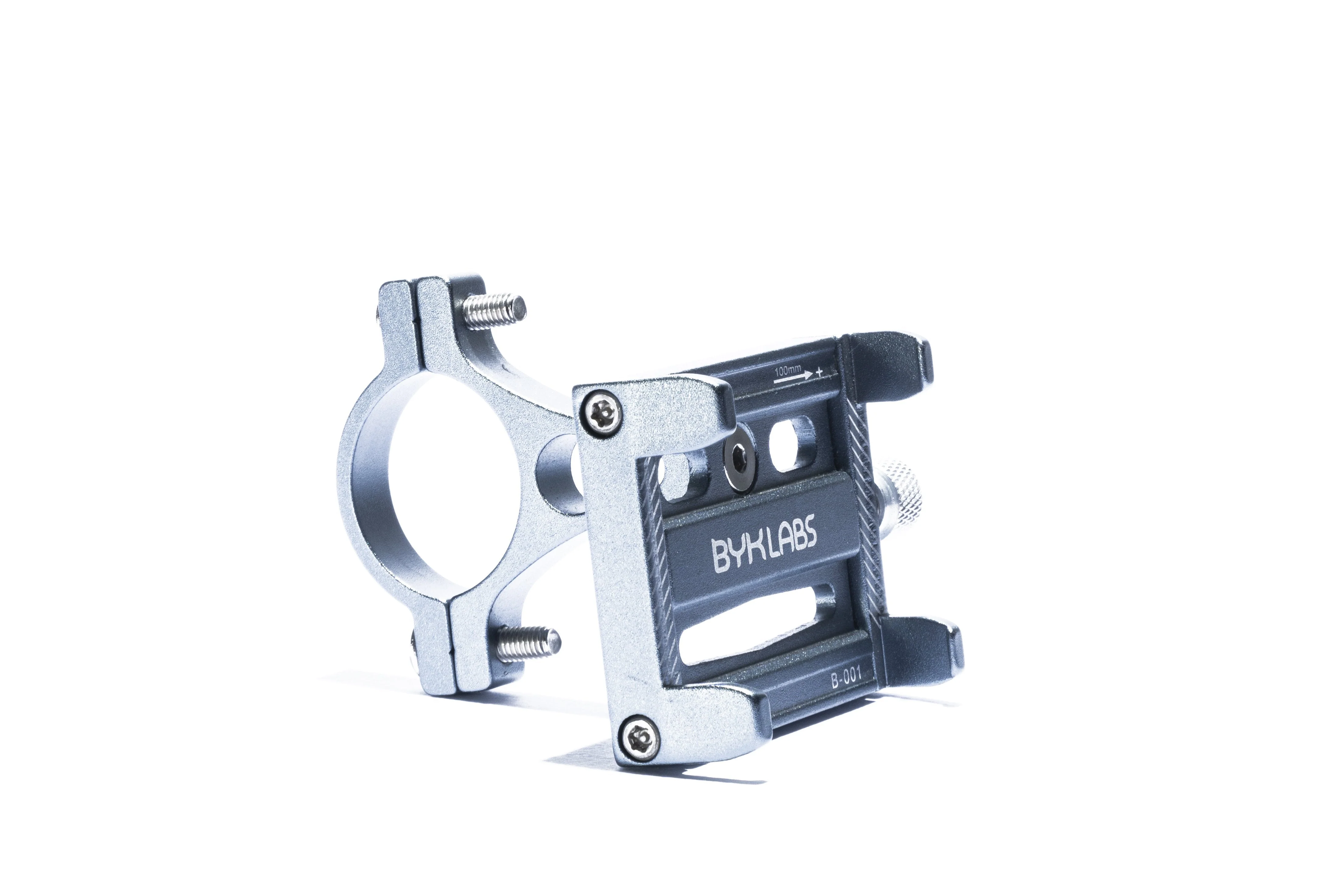 Byklabs Aluminum Alloy Cell Phone Holder for Bicycle & Motorcycle / Mobile Holder - Image 3