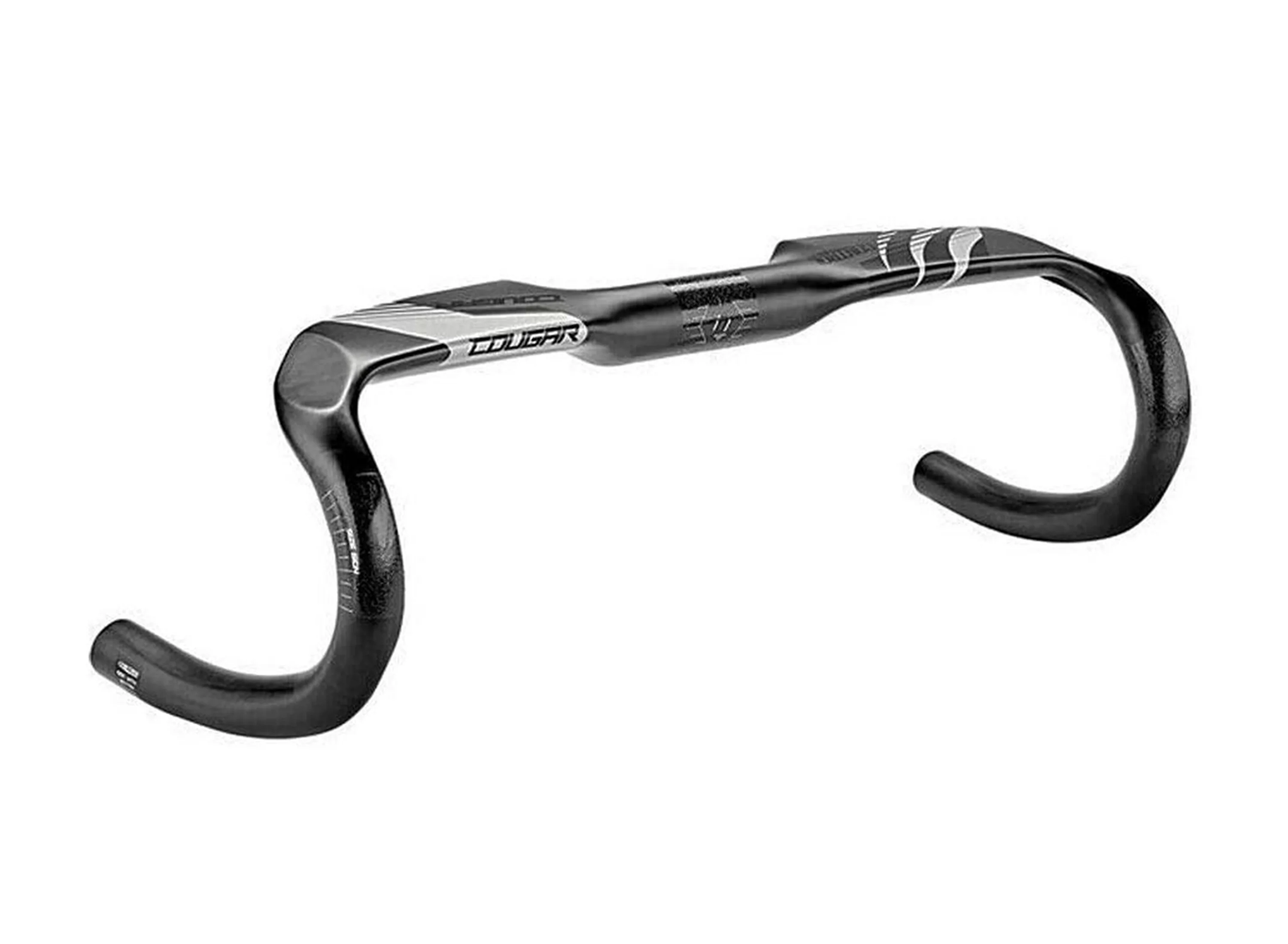 Controltech Cougar FL4 Carbon Drop Handlebar (Black) - Image 3