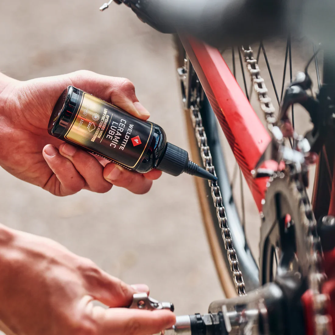 Weldtite Ceramic Bike Chain Lube 100 ml - Image 4